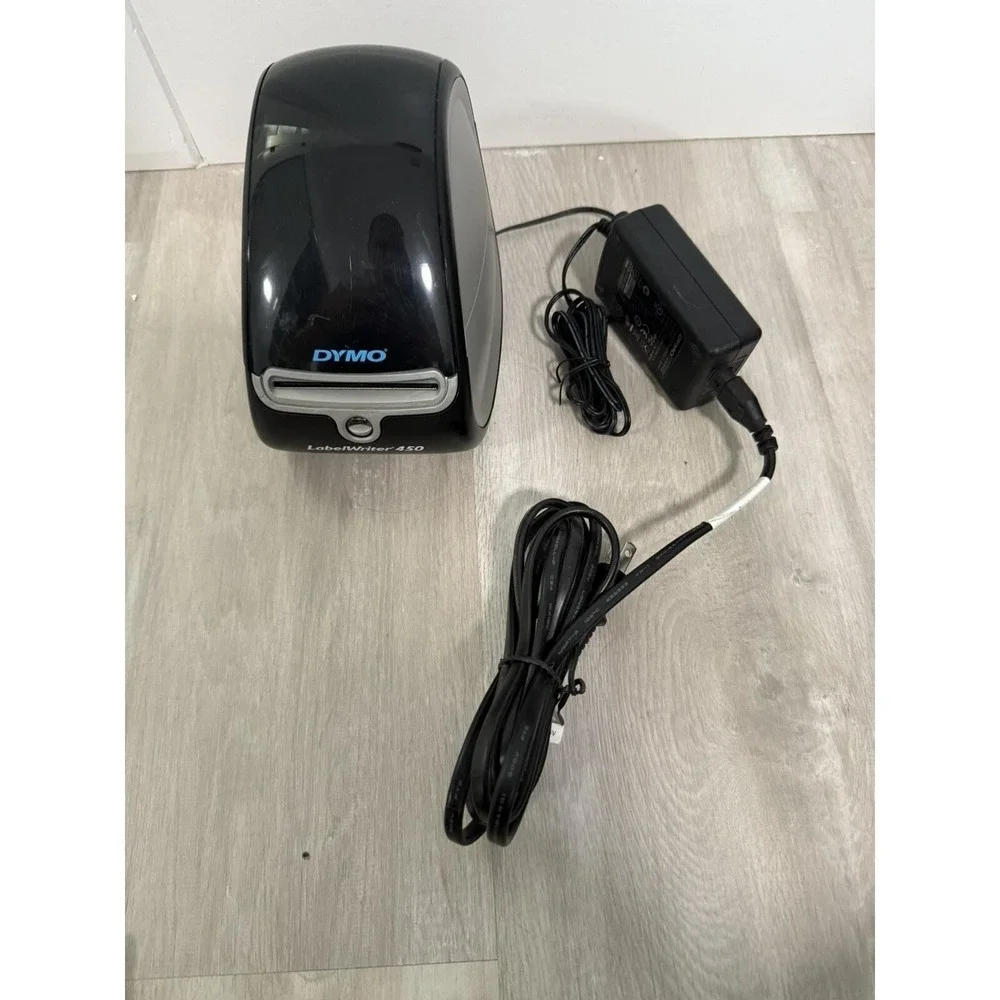 DYMO LabelWriter 450 Thermal Label Printer Black Power Cord Adapter